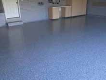 custom garage floor